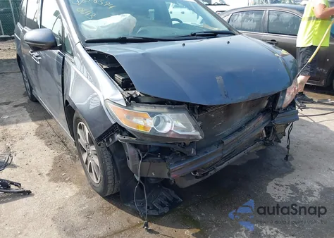 2014 Honda Odyssey Touring/Touring Elite из США, поврежденный, VIN 5FNRL5H91EB065222